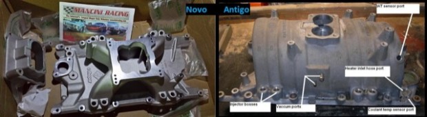 Intake Novo antigo