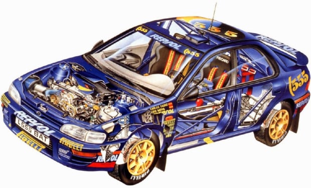 1993-1996 Subaru Impreza WRC (GC)