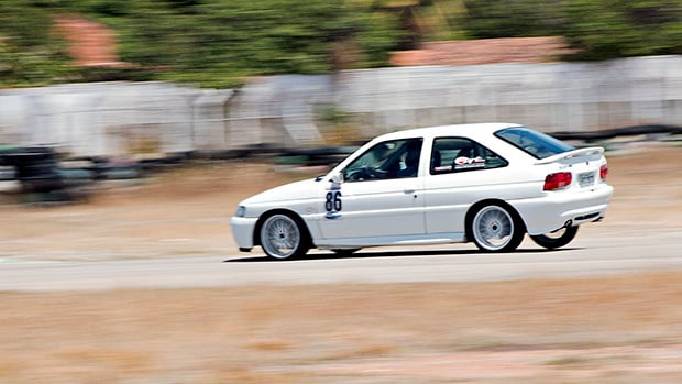 Escort Track day 2