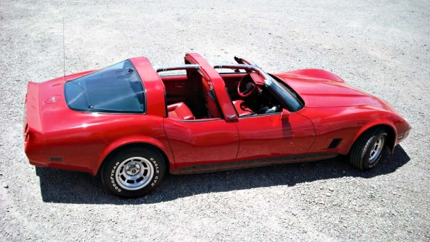 RedFourDoorVette7