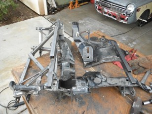 bulk of miata oem subframe cut away