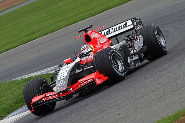 April 26th Formula 1 Test Session Silverstone. Major test before the Silverstone Grand Prix in June.