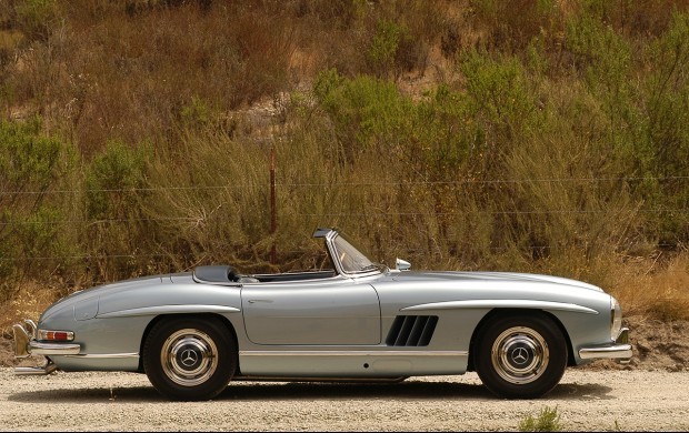 Protótipo 300 SLS Roadster: a foto mais recente conhecida